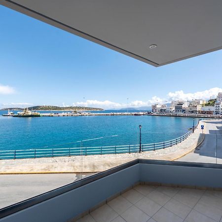 Appartamento Sea View Bliss 2Br Agios Getaway Agios Nikolaos Esterno foto