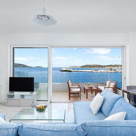 Appartamento Sea View Bliss 2Br Agios Getaway Agios Nikolaos Esterno foto